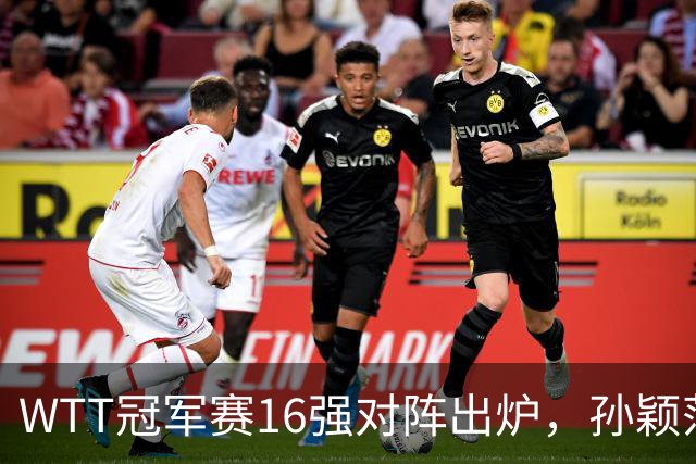 WTT冠军赛16强对阵出炉，孙颖莎火力全开，申裕斌运气太差